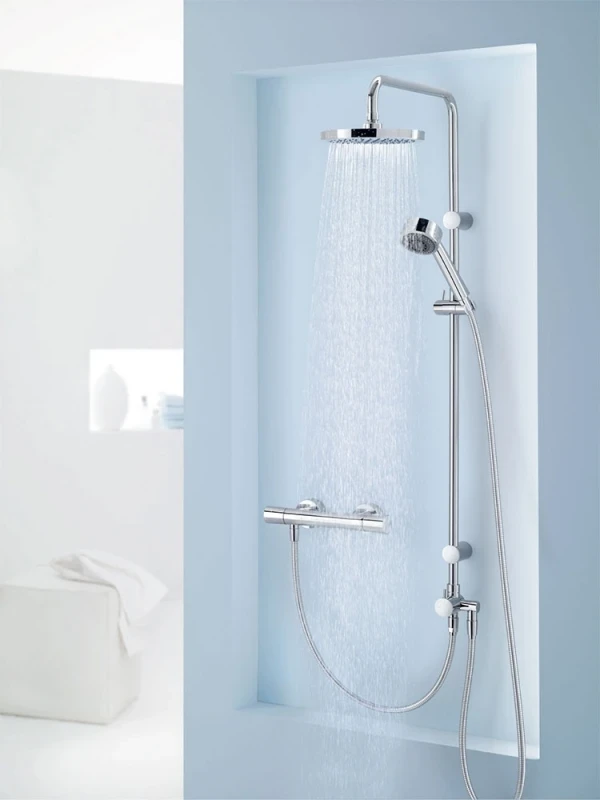Душевая система Kludi Zenta Dual Shower System 6609005-00 Хром латунь на стену