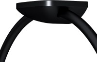 Кольцо для полотенец AM.PM Inspire V2.0 A50A34422 Черное матовое
