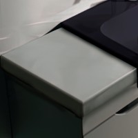 Столешница под раковину Kerasan Inka Project 32 341701 Белый глянец подвесная