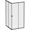 Душевой уголок AM.PM Sunny 120х90 W87G-403-12090-BT профиль Черный матовый стекло прозрачное