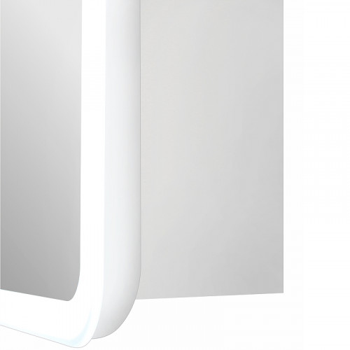 Зеркальный шкаф Reflection Chill  600х800 RF2316CH с подсветкой Белый матовый МДФ / ЛДСП, стекло
