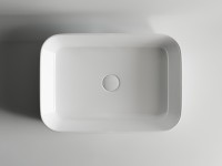 Раковина-чаша Ceramicanova Element 60 CN5004 Белая фаянс накладная