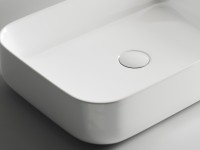 Раковина-чаша Ceramicanova Element 60 CN5004 Белая фаянс накладная