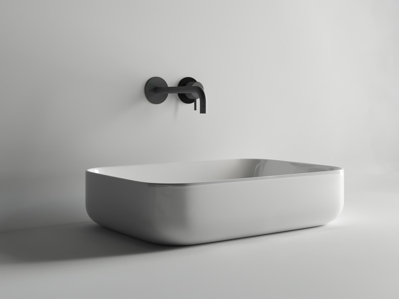 Раковина-чаша Ceramicanova Element 60 CN5004 Белая фаянс накладная