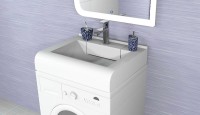 Раковина Stella Polar Корини 60 SP-00000237 на стиральную машину Белая