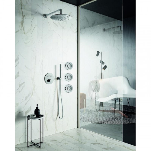 Смеситель для душа Paffoni Compact Box CPT019CR с термостатом цвет Хром