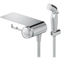 Гигиенический душ со смесителем AM.PM X-Joy TouchReel F0H85A800 Хром латунь встраиваемый
