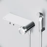 Гигиенический душ со смесителем AM.PM X-Joy TouchReel F0H85A800 Хром латунь встраиваемый