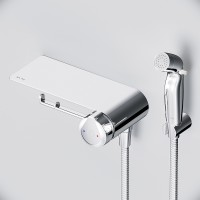 Гигиенический душ со смесителем AM.PM X-Joy TouchReel F0H85A800 Хром латунь встраиваемый