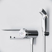 Гигиенический душ со смесителем AM.PM X-Joy TouchReel F0H85A800 Хром латунь встраиваемый