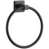 Кольцо для полотенец Maretti Umbria Black UMB53P36 Черное матовое