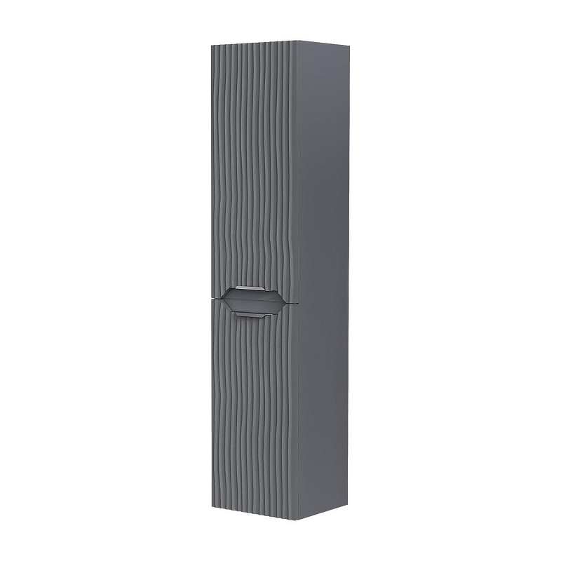Шкаф пенал Equil Mirage 36 ppMIRAGE36.L-07 подвесной цвет Графит софт