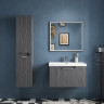 Шкаф пенал Equil Mirage 36 ppMIRAGE36.L-07 подвесной цвет Графит софт