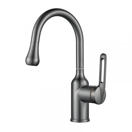 Смеситель для раковины Raffine F101T цвет Оружейная сталь