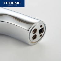 Смеситель для раковины Ledeme H40 1040L Хром латунь
