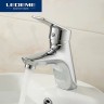 Смеситель для раковины Ledeme H40 1040L Хром латунь