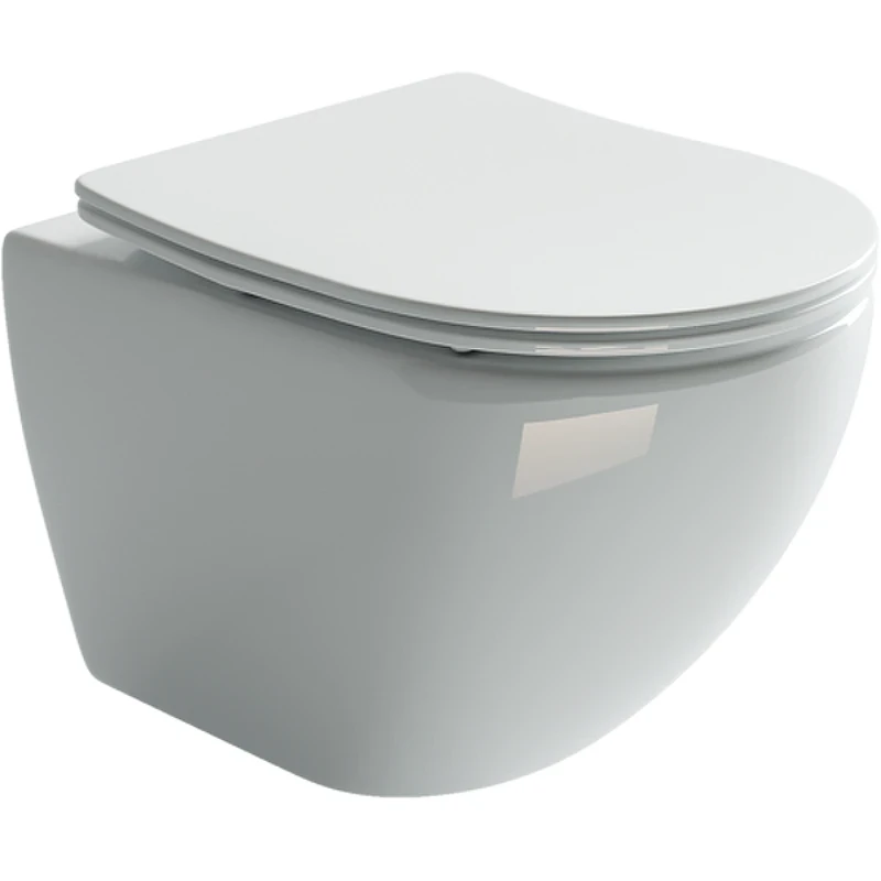 Комплект унитаза с инсталляцией Ceramicanova Metropol CN4002_1001W_1000 с сиденьем Микролифт и Белой клавишей смыва фарфор подвесной