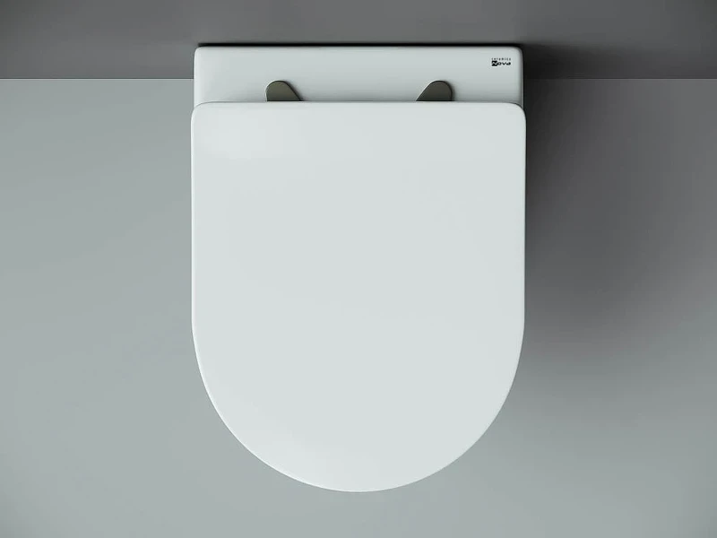 Комплект унитаза с инсталляцией Ceramicanova Metropol CN4002_1001W_1000 с сиденьем Микролифт и Белой клавишей смыва фарфор подвесной