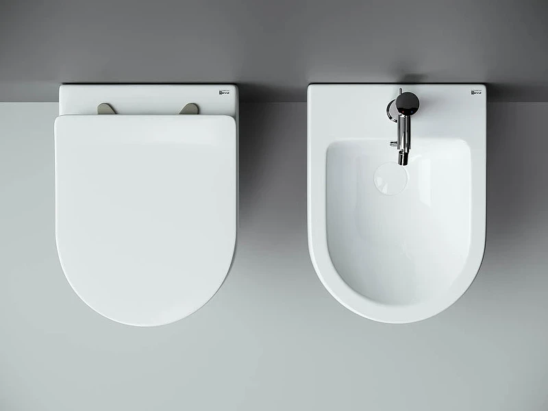 Комплект унитаза с инсталляцией Ceramicanova Metropol CN4002_1001W_1000 с сиденьем Микролифт и Белой клавишей смыва фарфор подвесной