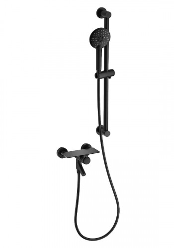 Смеситель для ванны Wonzon & Woghand Click WW-FE05L222-MB цвет Черный матовый