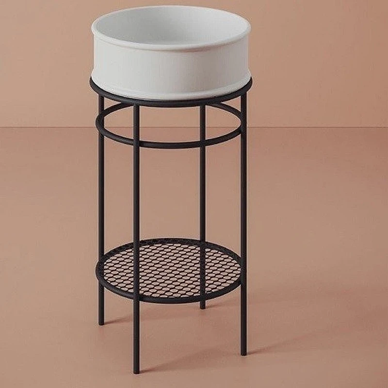 Консоль под раковину Artceram Vogue 44 ACA058 17 Черная матовая
