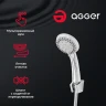 Смеситель для ванны Agger Move A0621100 универсальный Хром латунь