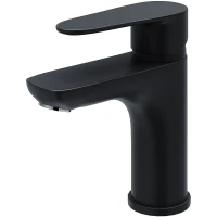 Смеситель для раковины Aringa Рейн AR02012BL Черный латунь
