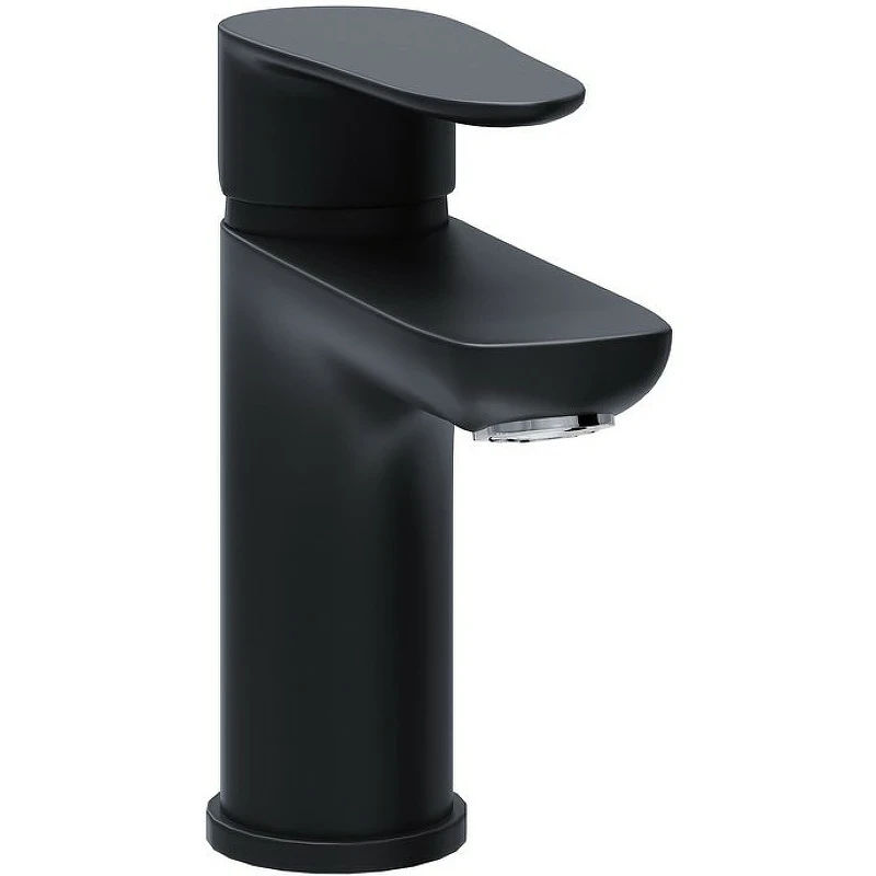 Смеситель для раковины Aringa Рейн AR02012BL Черный латунь