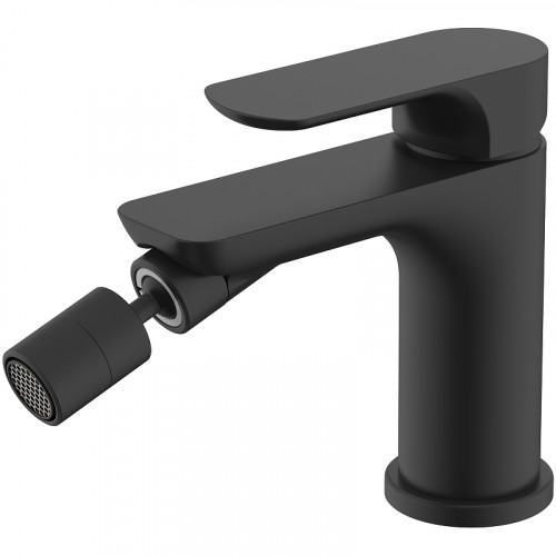 Смеситель для биде Raglo R03.50.06 Черный матовый латунь