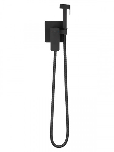 Гигиенический душ со смесителем Wonzon & Woghand Edge WW-88829003-MB цвет Черный матовый
