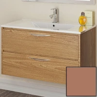 Тумба с раковиной SanVit Мэри-2 90 kmery0902 в цвете Ral подвесная Капучино МДФ / ЛДСП