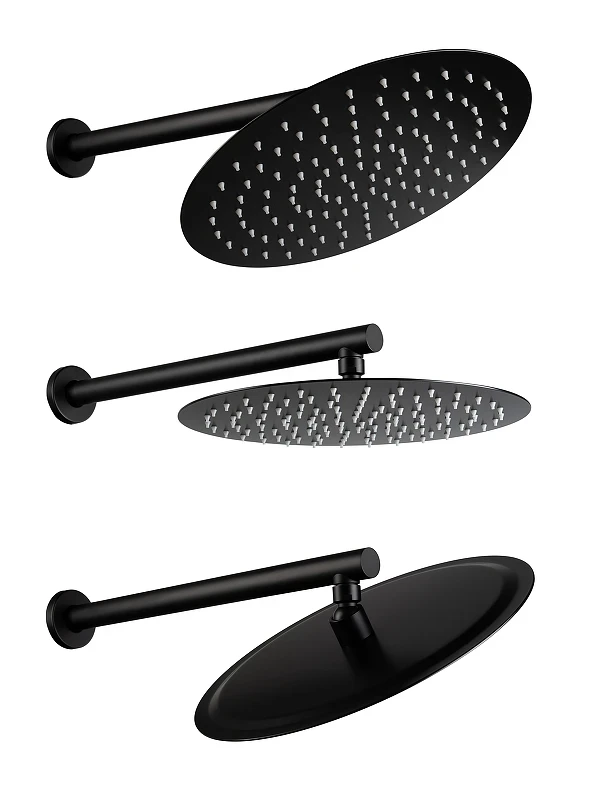 Душевая система FILARETE Roun FL1028BL цвет Черный матовый