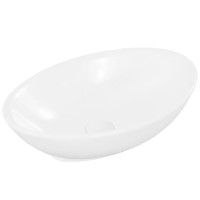 Раковина-чаша BelBagno 52 BB1147 Белая фаянс накладная