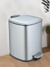 Ведро для мусора WeltWasser Berg MT 12L 10000013410 Сталь матовая