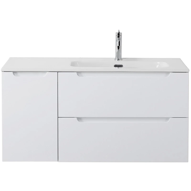 Тумба под раковину BelBagno Etna 100 R ETNA-1000-2C-1A-SO-BL-R подвесная Bianco Lucido МДФ / ЛДСП