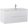 Тумба под раковину BelBagno Etna 100 R ETNA-1000-2C-1A-SO-BL-R подвесная Bianco Lucido МДФ / ЛДСП