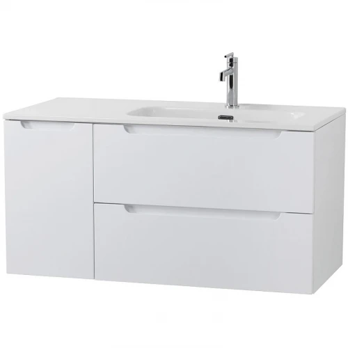 Тумба под раковину BelBagno Etna 100 R ETNA-1000-2C-1A-SO-BL-R подвесная Bianco Lucido МДФ / ЛДСП