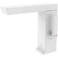 Смеситель для раковины Rose R18C R1801C Белый латунь
