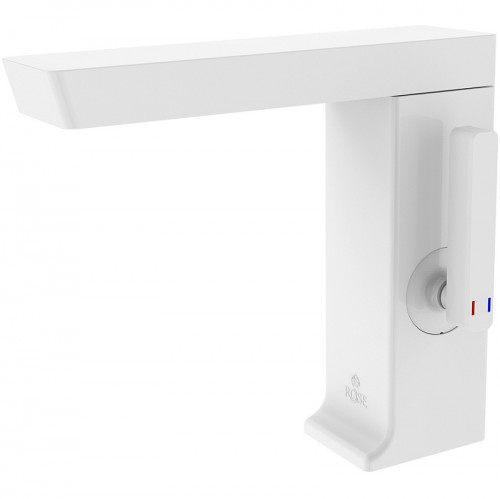 Смеситель для раковины Rose R18C R1801C Белый латунь