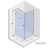 Душевой уголок Riho SZ Scandic NXT X201 77х87 P G001034120 (GX02024C2) профиль Хром стекло прозрачное