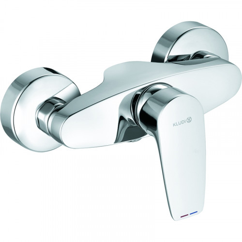 Смеситель для душа Kludi Pure Solid 348410575 Хром латунь на стену