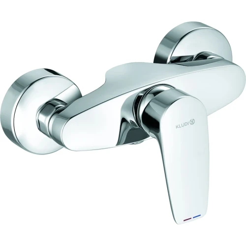 Смеситель для душа Kludi Pure Solid 348410575 Хром латунь на стену