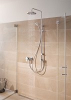 Смеситель для душа Kludi Pure Solid 348410575 Хром латунь на стену однорычажный