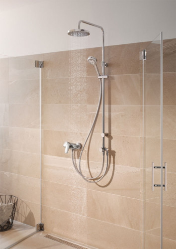 Смеситель для душа Kludi Pure Solid 348410575 Хром латунь на стену