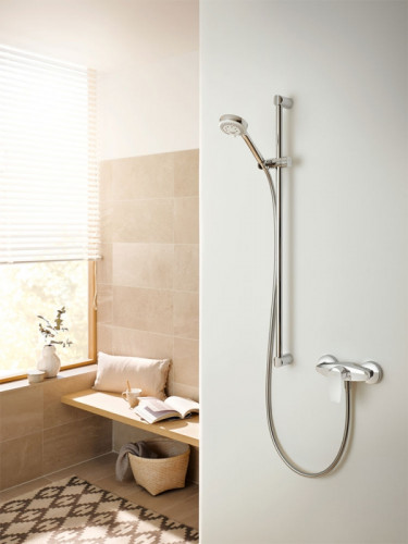 Смеситель для душа Kludi Pure Solid 348410575 Хром латунь на стену