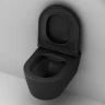 Унитаз AM.PM Func FlashClean C8F1700MBSC подвесной Черный матовый с сиденьем Микролифт фарфор подвесной