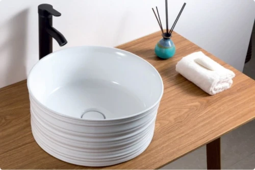 Раковина-чаша BelBagno 41 BB1406 Белая фаянс накладная