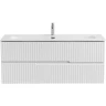 Тумба под раковину Cezares Duet-N 120 DUET-N-1200-2C-SO-BO подвесная Bianco Opaco