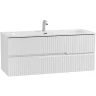 Тумба под раковину Cezares Duet-N 120 DUET-N-1200-2C-SO-BO подвесная Bianco Opaco