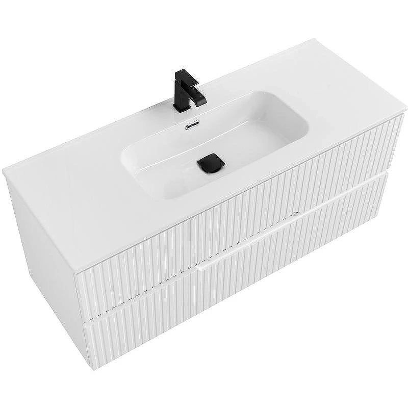 Тумба под раковину Cezares Duet-N 120 DUET-N-1200-2C-SO-BO подвесная Bianco Opaco